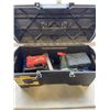 Image 1 : DEWALT 1 TOUCHN LATCH HARD TOOL CASE WITH ASSORTED HAND TOOLS, BIT SETS ETC