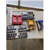 Image 2 : DEWALT 1 TOUCHN LATCH HARD TOOL CASE WITH ASSORTED HAND TOOLS, BIT SETS ETC