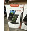 Image 2 : 2 NEW HYPERGEAR FAST CHARGE WIRELESS CHARGERS, WORKS IN PORTRAIT OR LANDSCAPE, CASE COMPATIBLE, INCL