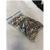 Image 6 : 3 BAGS OF MISC JEWELRY, PARTS, BEADS ETC