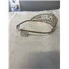 Image 3 : VINTAGE SILVER PLATED W/ RHINESTONES TIARA