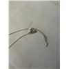 Image 3 : STERLING SILVER CHAIN W/ MOBE PEARL PENDANT NECKLACE, MARKED 925 16-18"