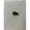 Image 2 : 2 VINTAGE GREEN BC JADE CARVED PENDANTS OR CHARMS