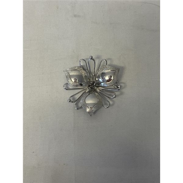 STERLING SILVER BROOCH MARKED STERLING