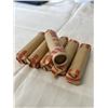 Image 2 : 12 ROLLS CANADIAN PENNIES - APPROX 2LB