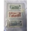 Image 2 : 3 SCENES OF CANADA BILLS 1973 $1, 1974 $5, 1979 $5