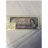 Image 1 : 1954 CANADIAN $10 BILL, VERY FINE CONDITION