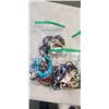 Image 3 : 4 BAGS OF ESTATE JEWELLERY