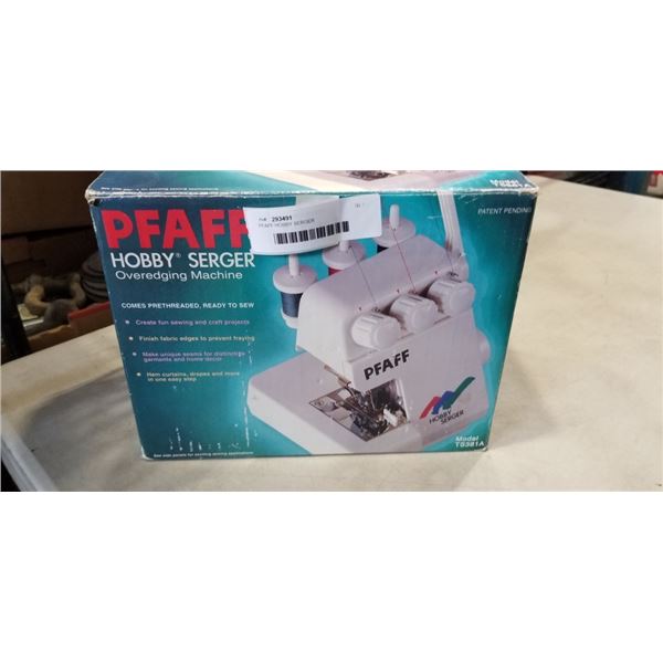 PFAFF HOBBY SERGER