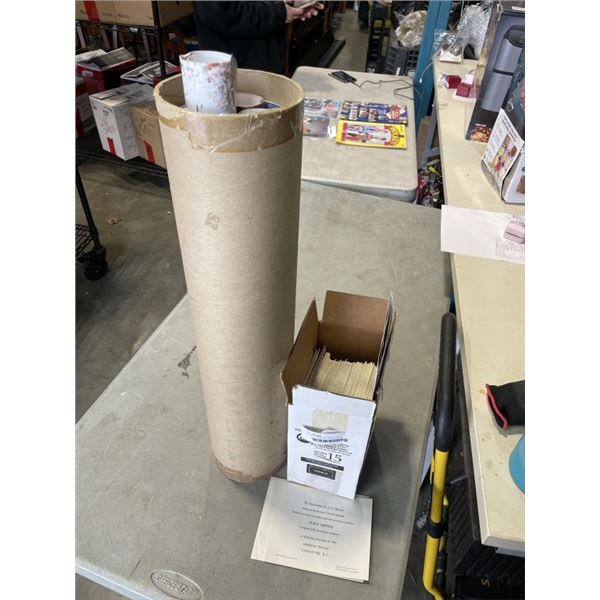 VINTAGE POSTERS INCLDUING 3 WRESTLING POSTERS, GAMING GENRE AS WELL, AND VINTAGE W.A.C. BENNETT INVI