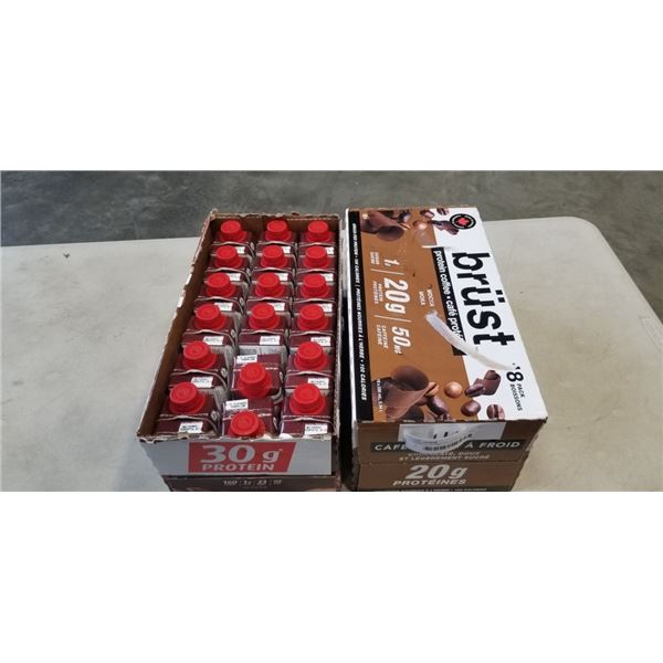 2 CASES OF PROTEIN DRINKS, BB  DEC 2026/2027