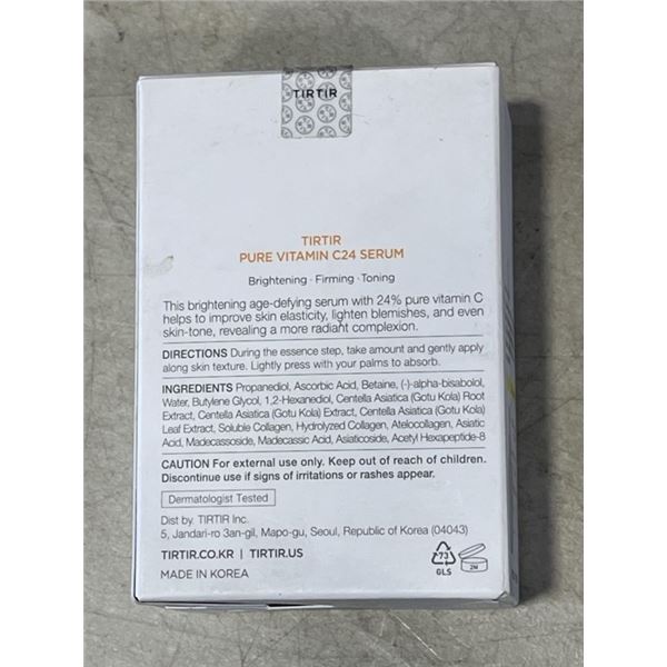 LOT OF 10 NEW TIRIR SKIN CARE NICINAMIDE 20% SERUM AND TIRTIR PURE VITAMIN C24 SERUM