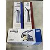 Image 1 : FENCH FRY CUTTER AND 2 WHIPPING CREAM DISPENSERS