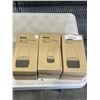 Image 1 : 3 AS NEW VANITY BRUSH STORAGE BOXES DUSTPROOF ROATATING BASE