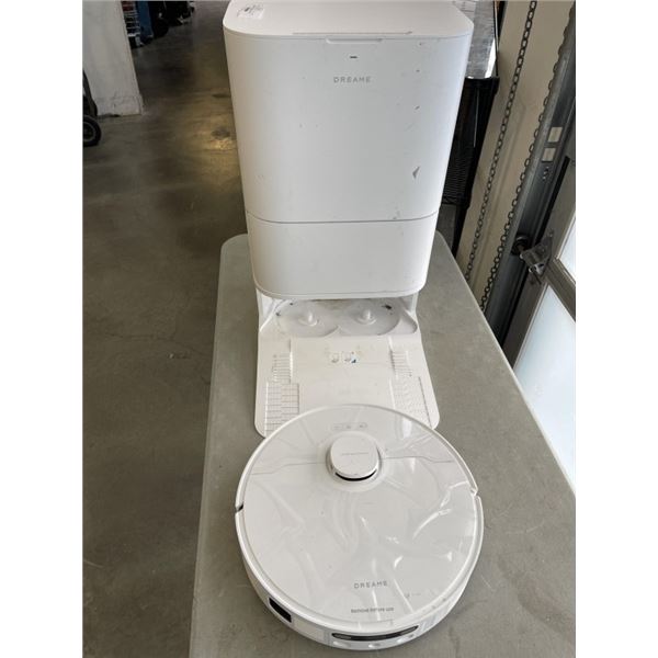 DREAME E30 ULTRA VACUUM AND MOP ROBOT WITH AUTO CLEANING AND AUTO EMPTY STATION WORKING NEEDS MOPPIN
