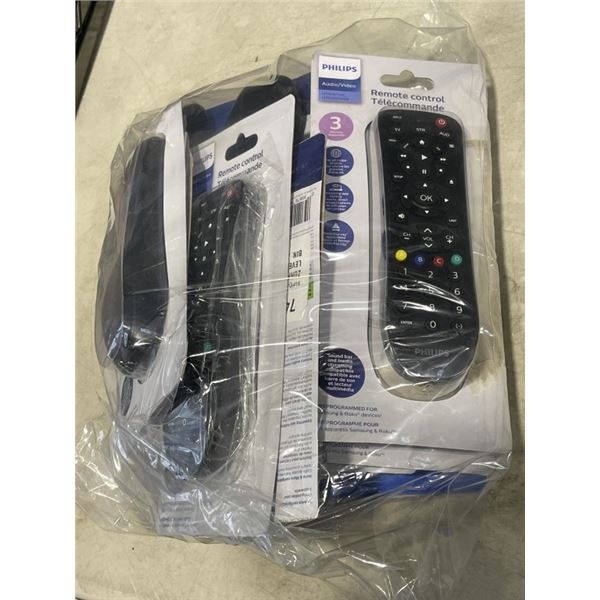12 PHILLIPS UNIVERSAL REMOTES