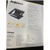 Image 3 : FELLOWES DESIGNER SUITES LAPTOP RISER AND 2 FELLOWES BREYTA LAPTOP STANDS
