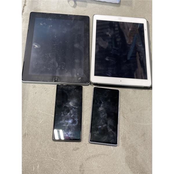 2 TABLETS AND 2 GOOGLE PHONES - UNTESTED