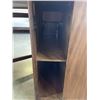 Image 5 : ANTIQUE OAK DROP SIDE TABLE WITH STORAGE