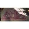 Image 1 : MATCHING AREA CARPET AND RUNNER, 4.5FT X 6.5FT AND 32 INCH X 6FT