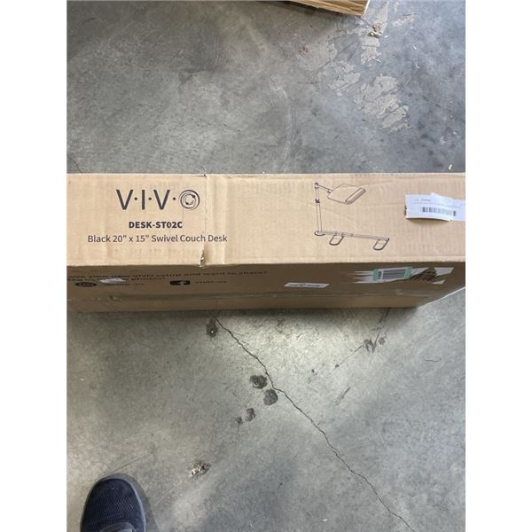 VIVO BLACK 20'X15' SWIVEL COUCH DESK