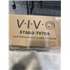 Image 2 : VIVO DARK WALNUT EASEL STUDIO TV STAND