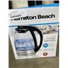 Image 2 : HAMILTON BEACH 1L GLASS ELECTRIC KETTLE - TESTED WORKING