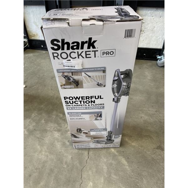 SHARK ROCKET PRO DLX CORDED STICK VACUUM - TESTED WORKING, RETAIL $279