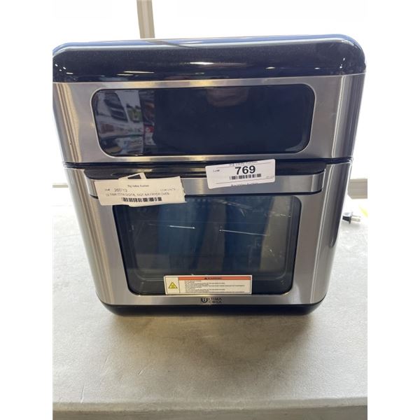 AS NEW ULTIMA COSA DIGITAL 10QT AIR FRYER OVEN - TESTED WORKING, RETAIL $269