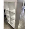 Image 2 : WHITE IKEA 8 CUBICLE DISPLAY SHELF