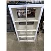 Image 1 : WHITE IKEA 8 CUBICLE DISPLAY SHELF