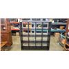 Image 1 : BLACK IKEA CUBICLE DISPLAY SHELF