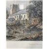Image 3 : PAIR OF ANTIQUE CASTLE/COTTAGE SCENES