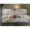 Image 1 : 2 BRAND NEW BAMBOO MEMORY FOAM PILLOW - HYPOALLERGENIC, BREATHABLE, AND MACHINE WASHABLE