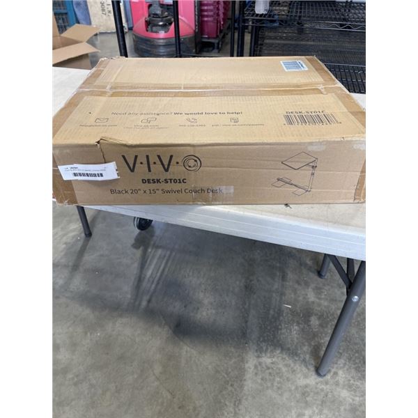 VIVO BLACK 20'X 15' SWIVEL COUCH DESK