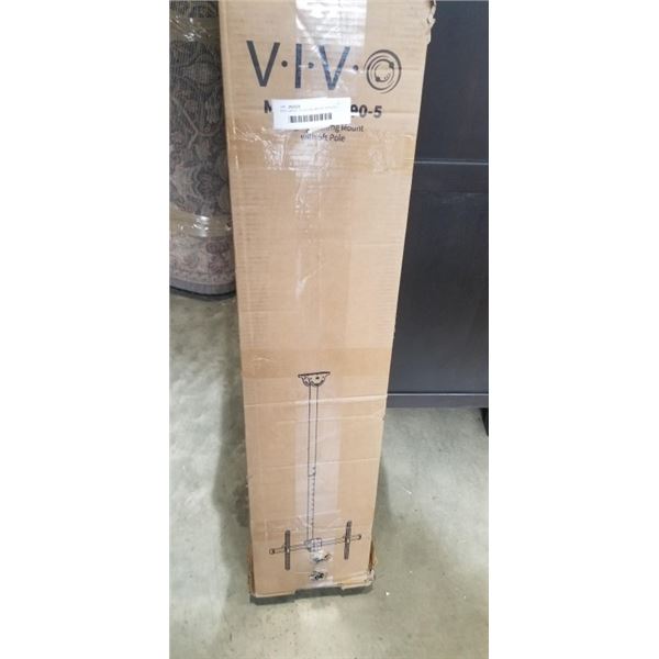 VIVO LARGE TV CEILING MOUNT WITH 5FT POLE
