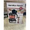 Image 2 : HAMILTON BEACH STACK AND SNAP FOOD PROCESSOR - 10-CUP - TESTED WROKING, RETAIL $89