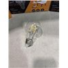 Image 2 : 6 BOXES OF NEW EDISON LIGHT BULBS, 6 PER BOX, LED, 600 LUMENS, 20,000 HOURS, NON-DIMMABLE