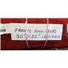 Image 2 : ROLL OF RED FABRIC, 56 INCH X 30FT APPROX. AND ROLL OF GREY FABRIC, 8X5FT ESTIMATE