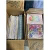 Image 1 : 2 CASES OF VINTAGE GREETING CARDS, FROM ENGLAND, VARIOUS TYPES AND OCCASSIONS, APPROX 500 CARDS