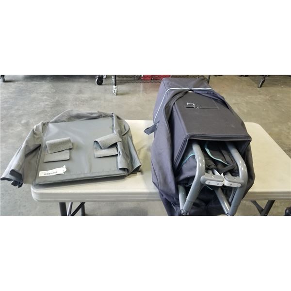 INGENUITY PLAYPEN AND HANGING FABRIC ORGANIZER