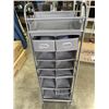 Image 1 : GREY FABRIC ORGANIZER
