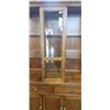 Image 3 : 2 PIECE DINING CABINET W/ BUILT IN LIGHTS