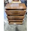 Image 2 : MCM WALNUT 4 DRAWER DRESSER