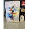 Image 1 : 2 PAINTING, ONE BY ISABEL ANDERSON, 1989. SECOND IS 6X4 FEET WITH A CONTEMPORARY DESIGN