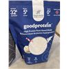 Image 3 : 2 BAGS OF GOOD PROTEIN, FRENCH VANILLA AND CHOCOLATE MILK, 940GEACH BB 2027
