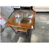 Image 2 : GLASS TOP TWO TIER COFFEE TABLE