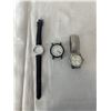 Image 1 : 3 QUARTZ WATCHES, ONE WITHOUT BAND