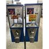 Image 2 : VINTAGE DOUBLE HEAD GUMBALL MACHINE, NO LOCKS