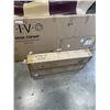 Image 1 : VIVO 60'X 24' RECLAIMED WOOD TABLE TOP AND VIVO WHITE ELECTRIC DUAL MOTOR FRAME